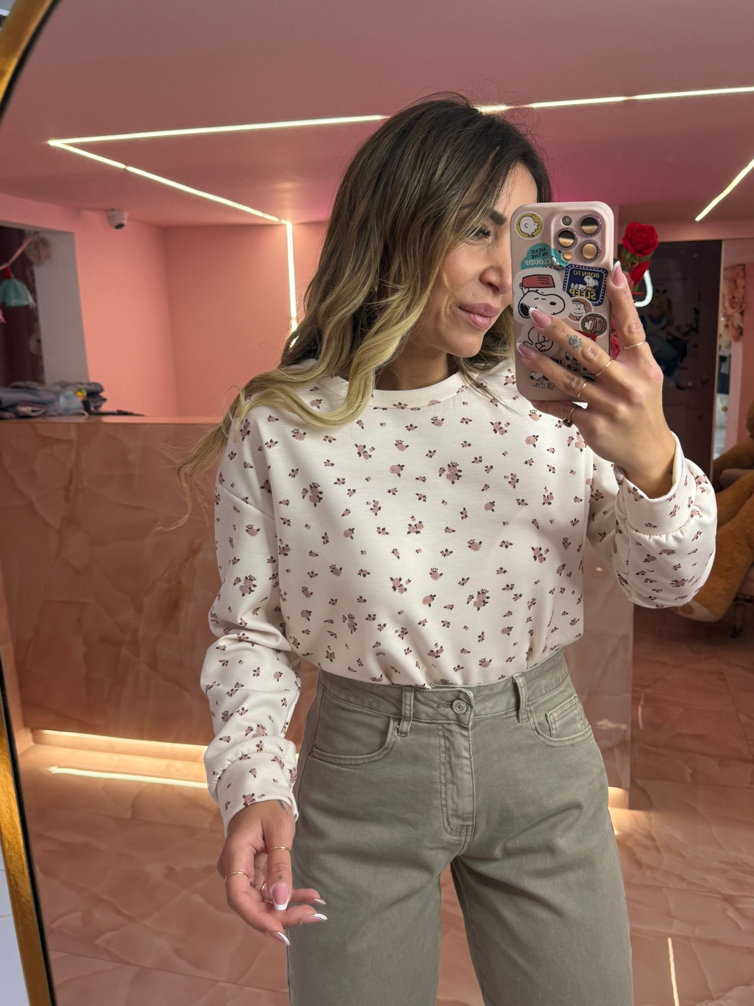 Felpa Fiorellini Shabby ★