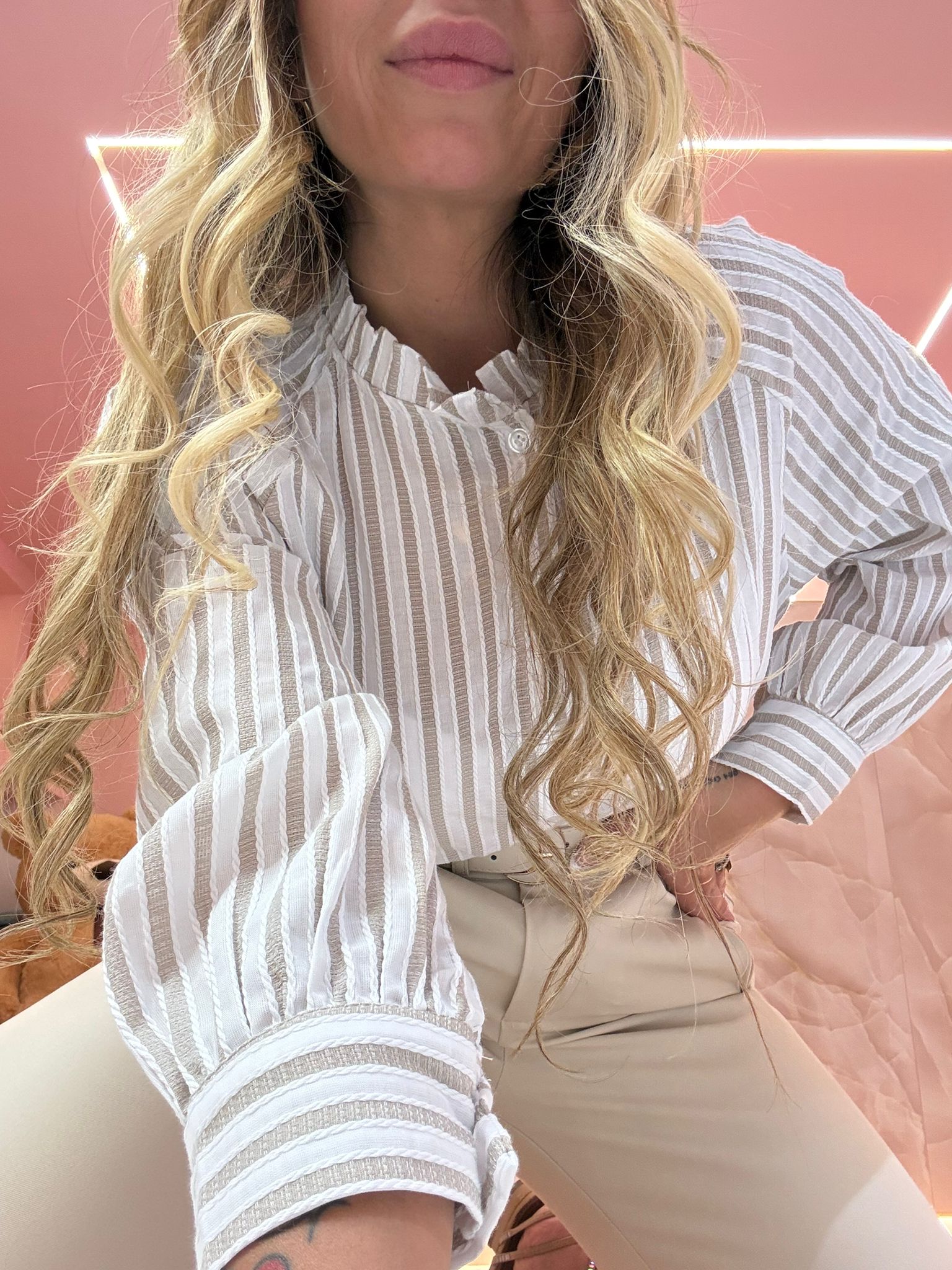 Camicia Bontonnissima Beige ★