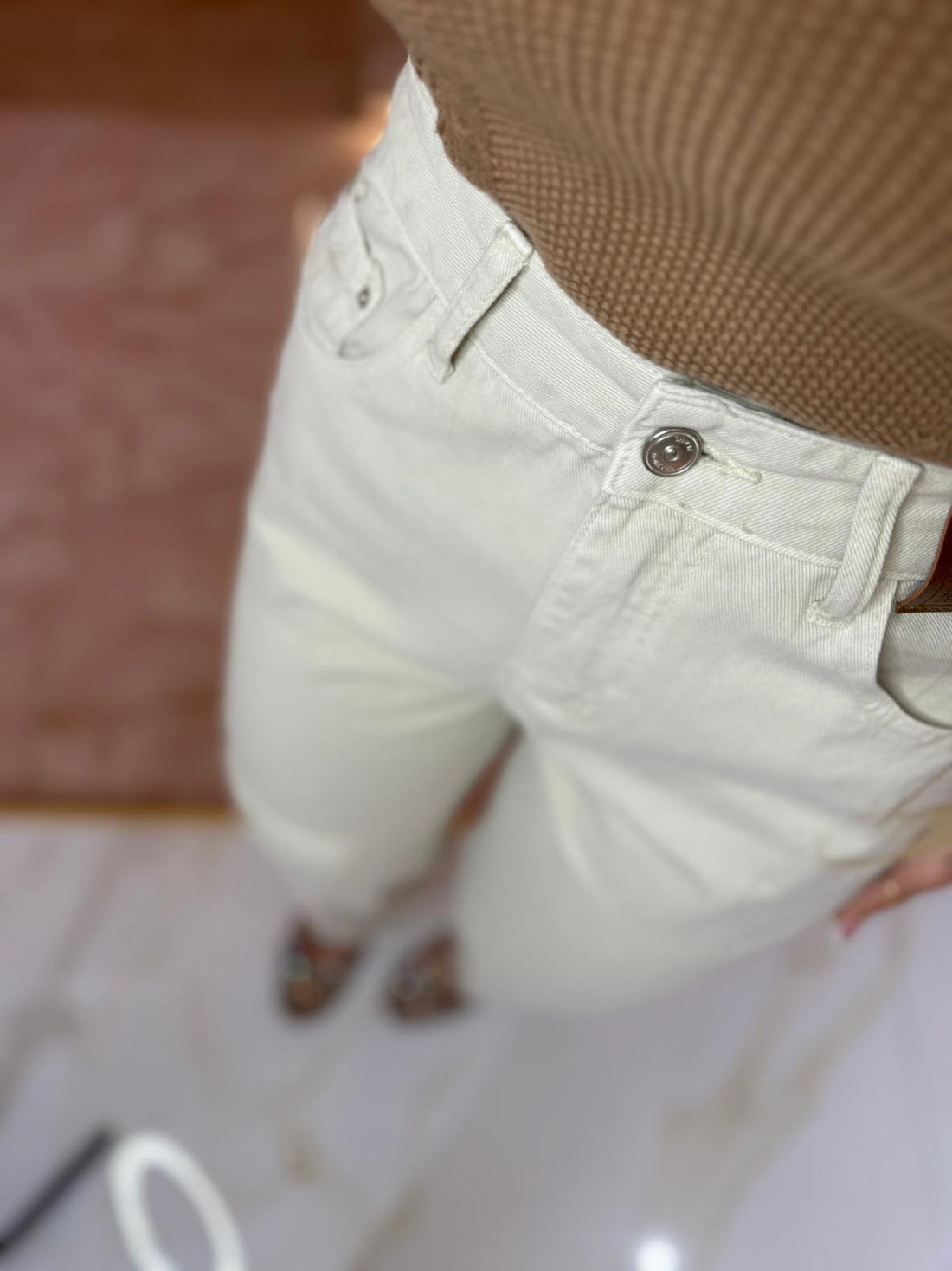 Jeans Ape Maia Beige ♥