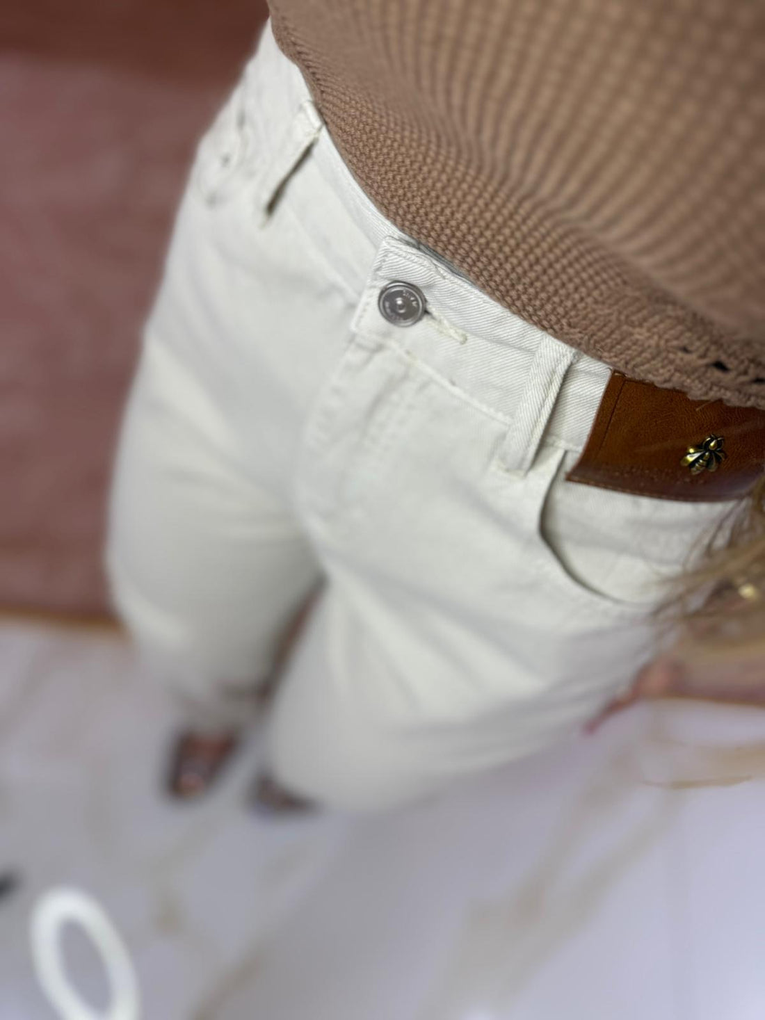 Jeans Ape Maia Beige ♥