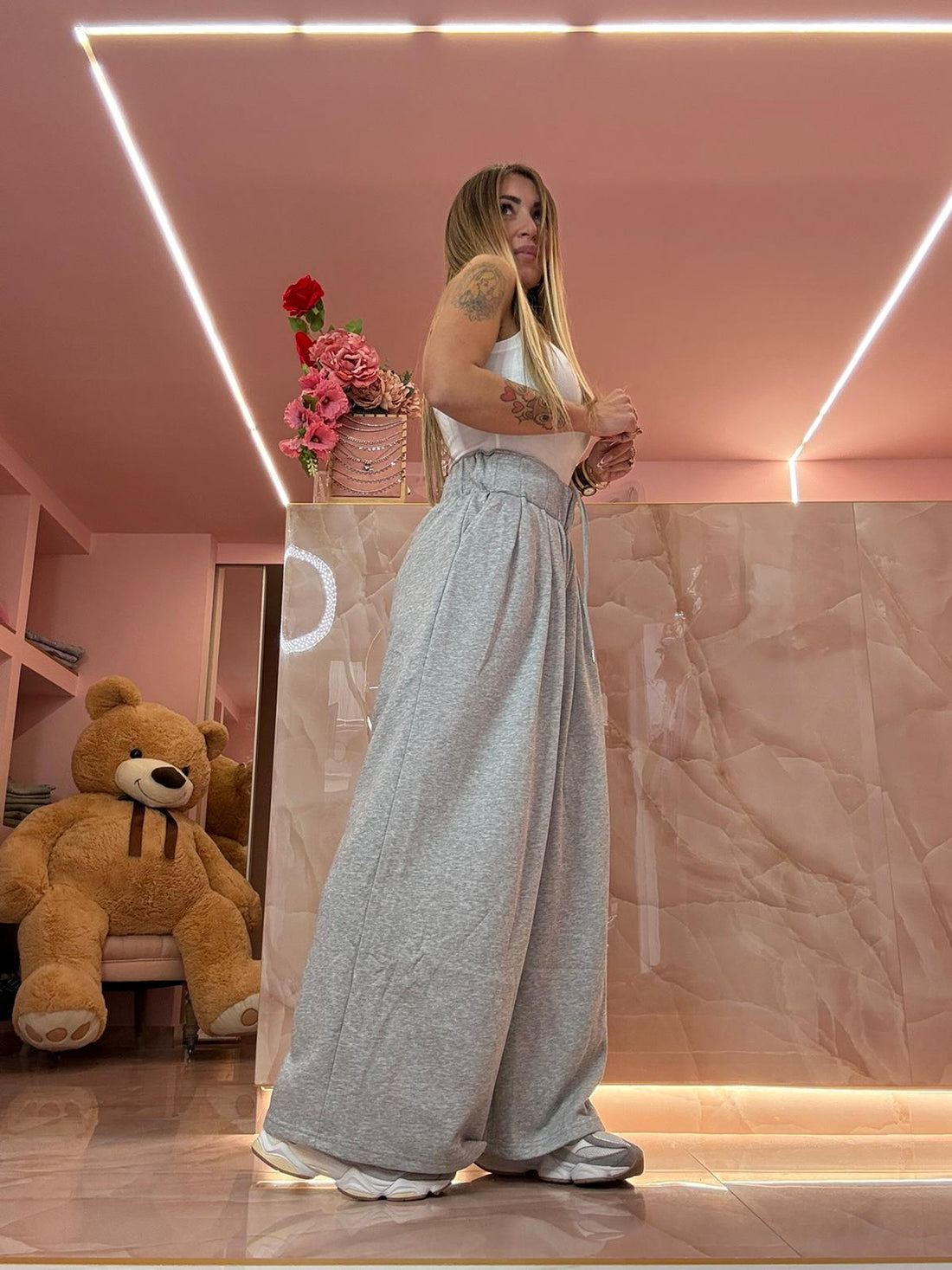 Pantalone Gym Baduu Grigio ★