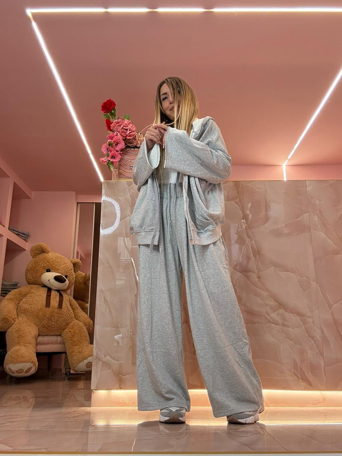 Pantalone Gym Baduu Grigio ★