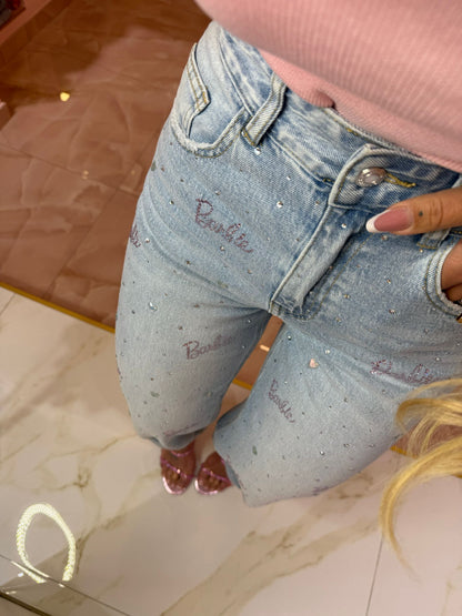 Jeans Barbie Glitter ★