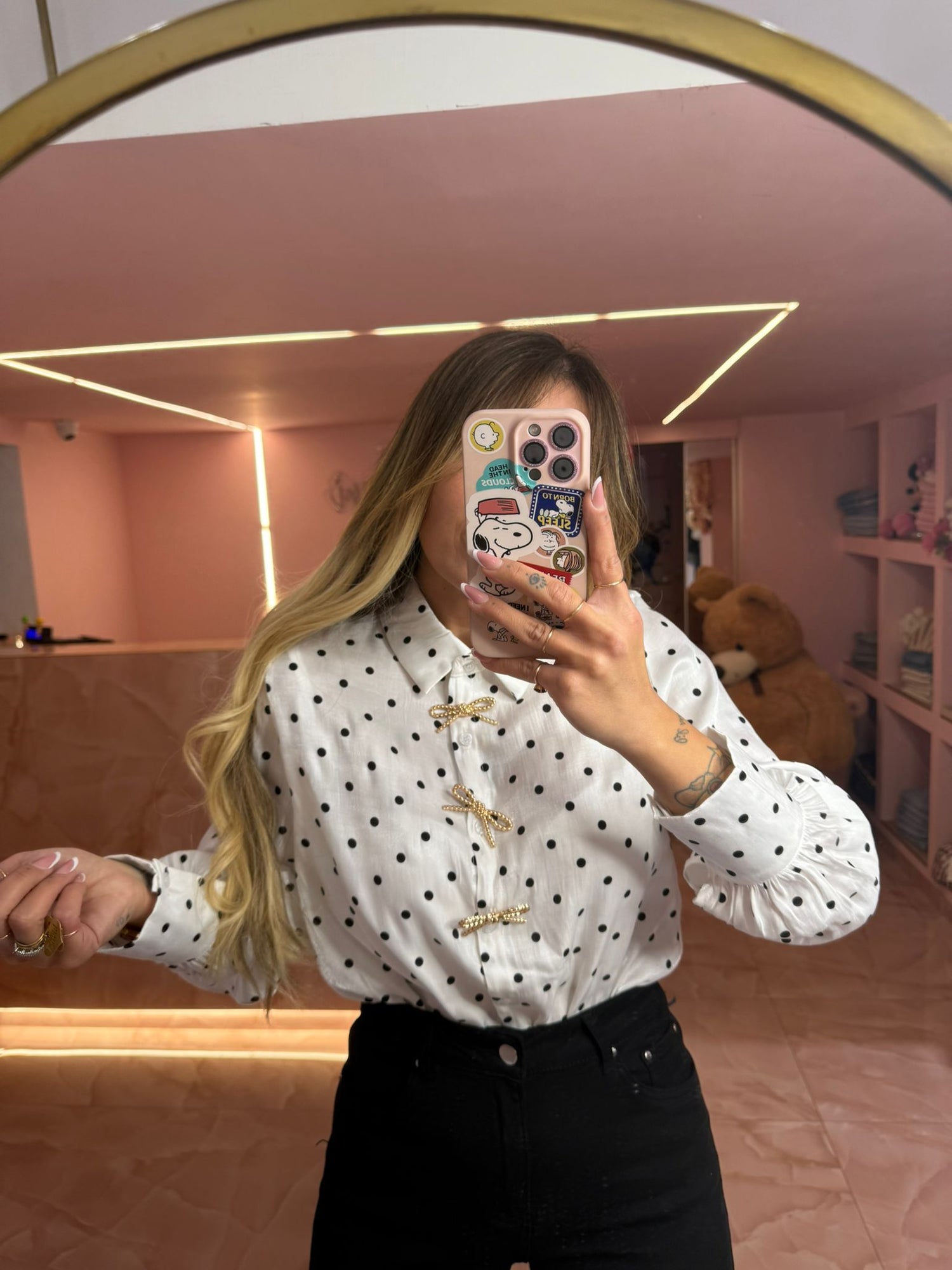 Camicia Pois e Fiocchi ★