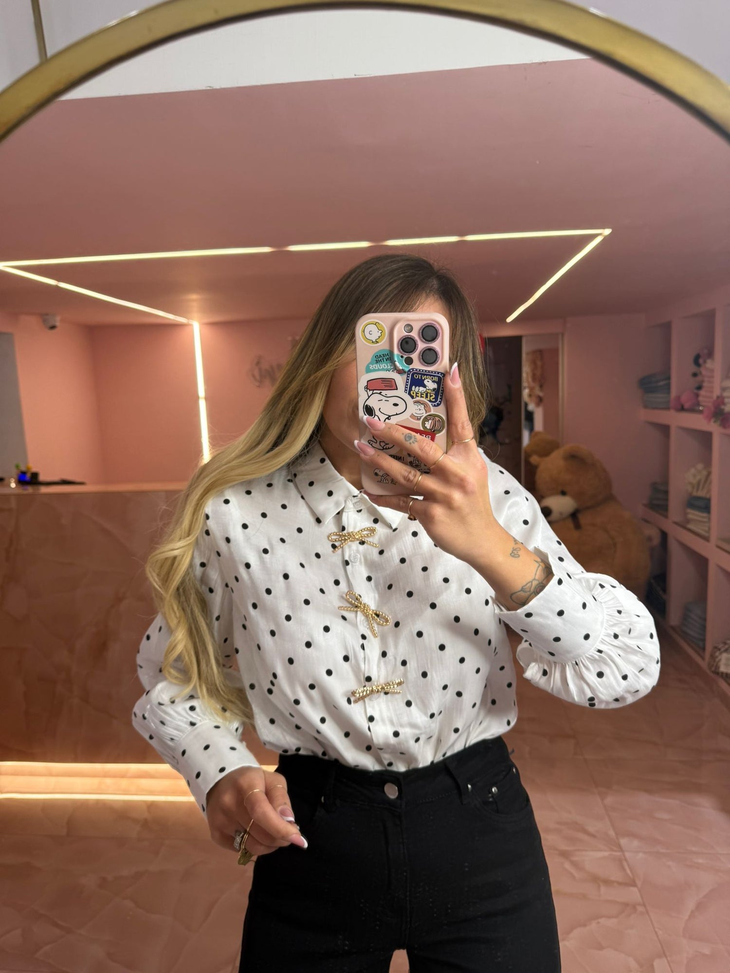 Camicia Pois e Fiocchi ★