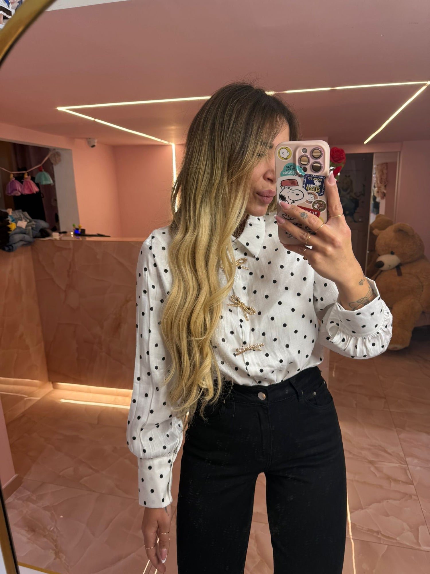 Camicia Pois e Fiocchi ★