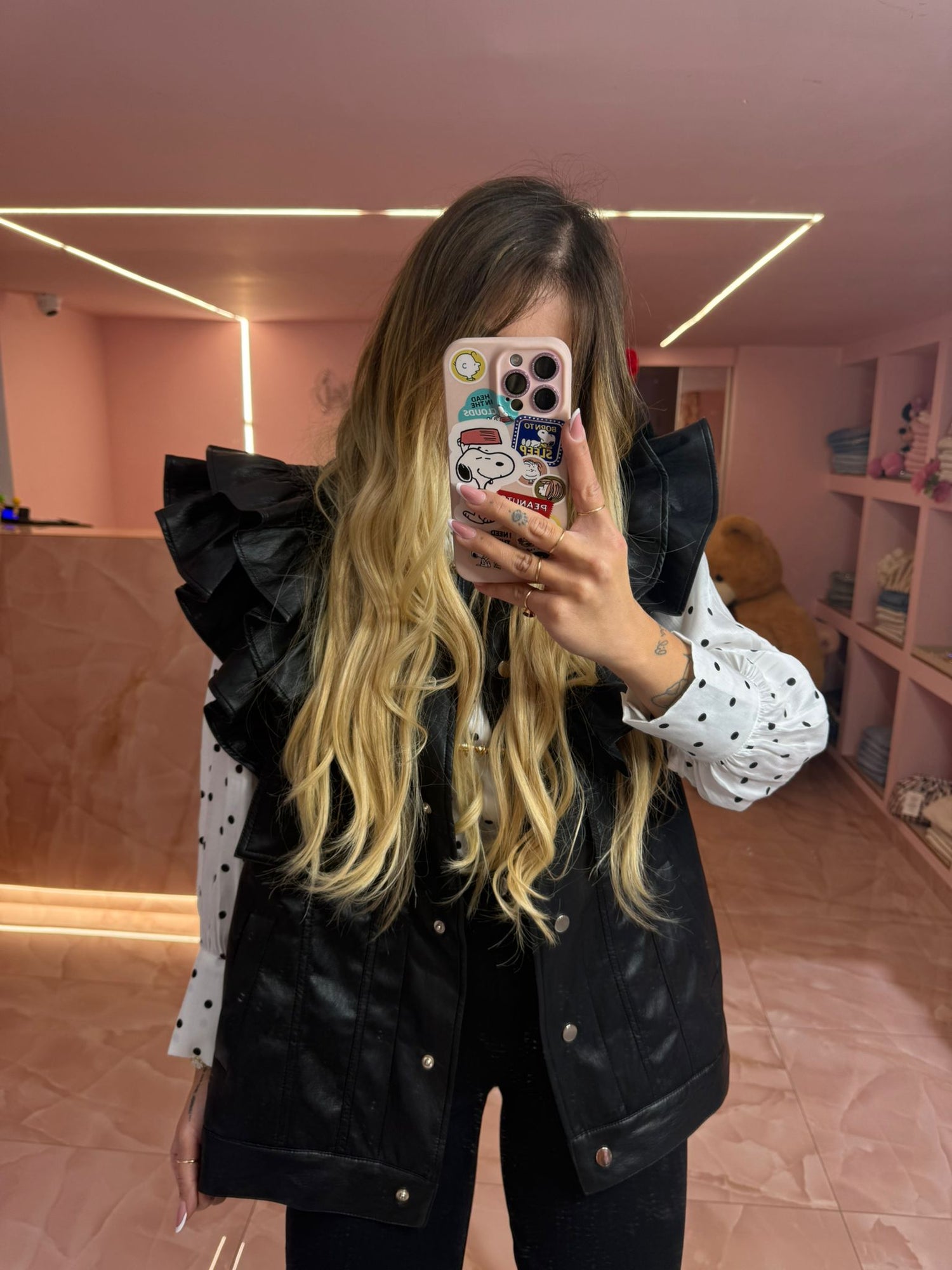 Il Gilet Ecopelle Sprint Nero ★