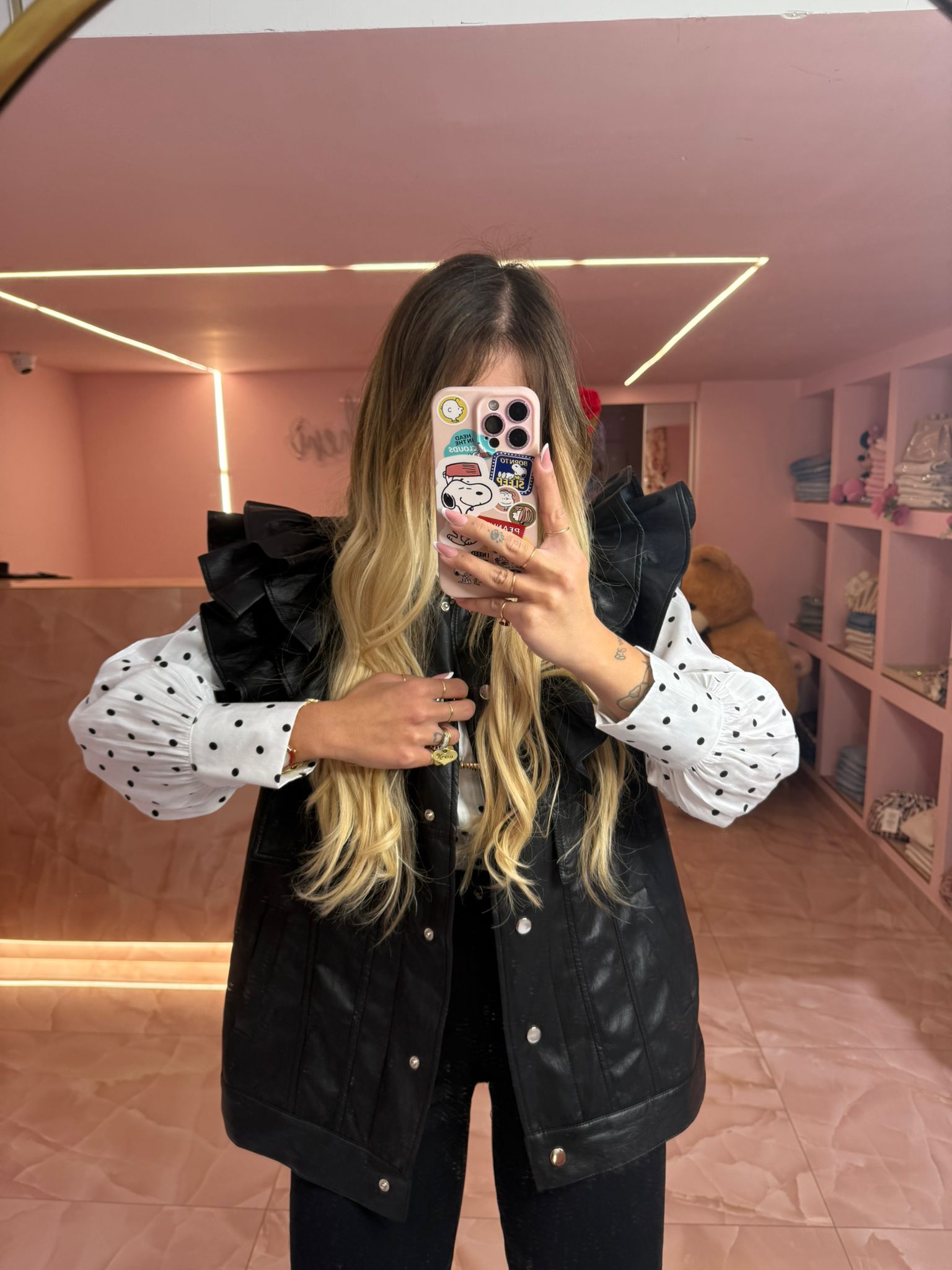 Il Gilet Ecopelle Sprint Nero ★