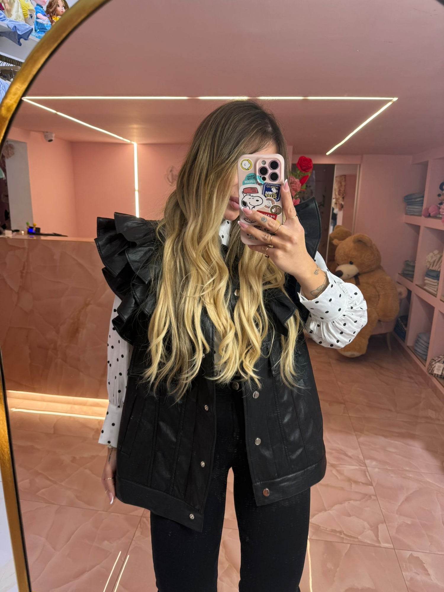 Il Gilet Ecopelle Sprint Nero ★