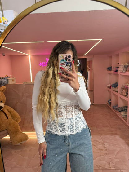 Maglia Lycra Corsetto ♥