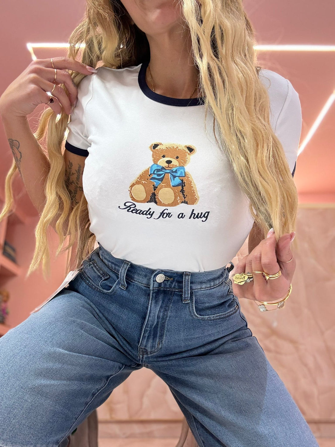 Shirt Orsetto Balu Base Bianca ♥