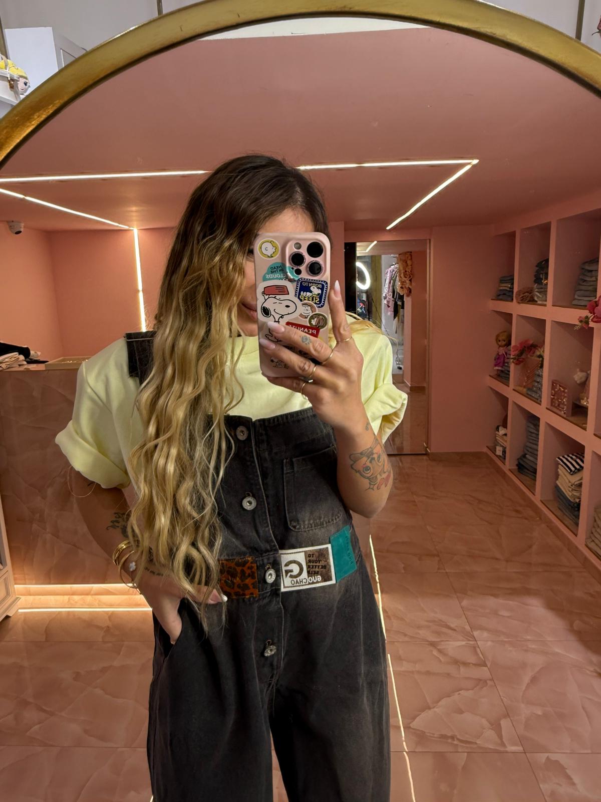 Shirt Spallina Extra Gialla ♥