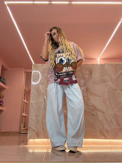 Pantaloni Per Finta Glitter Polvere ♥