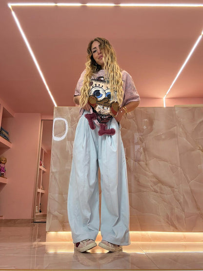 Pantaloni Per Finta Glitter Polvere ♥
