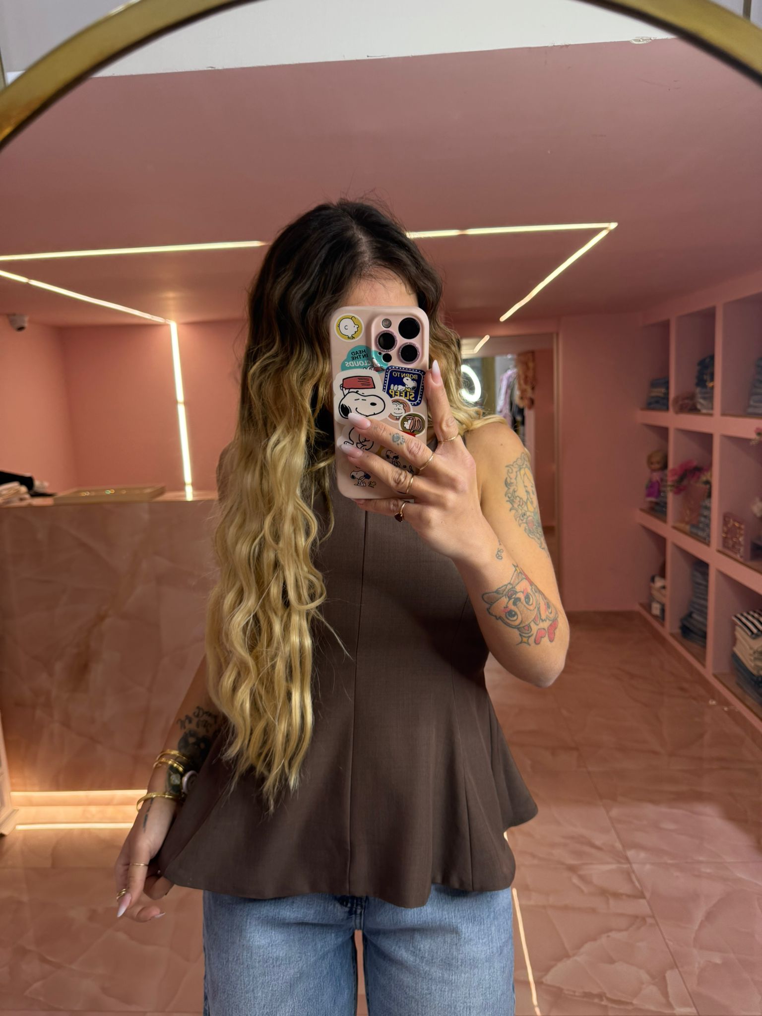 Blusa Zara Marro&