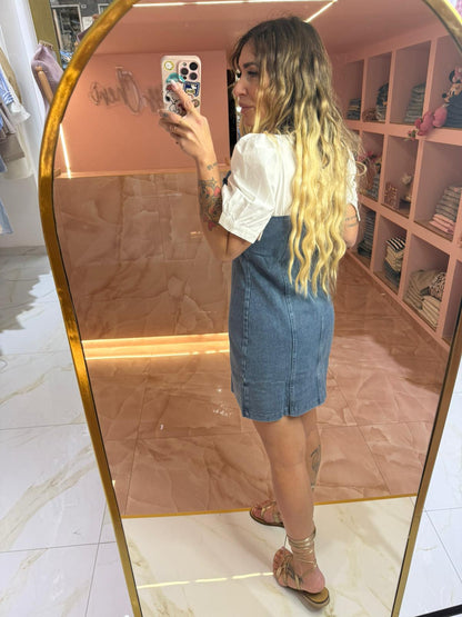 Abitino Midi Denim Glitter ♥
