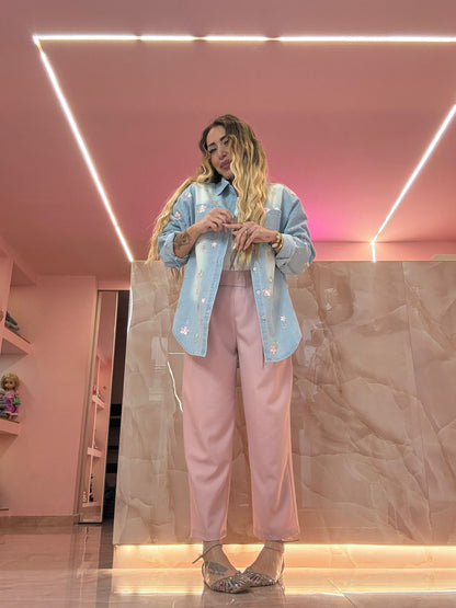 Pantalone Cielo Rosa Cipria ♥