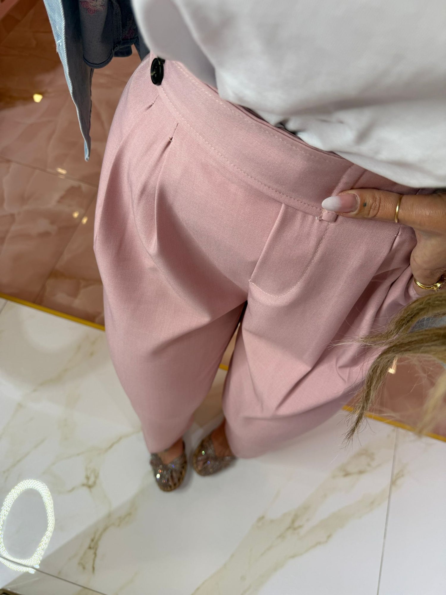 Pantalone Cielo Rosa Cipria ♥