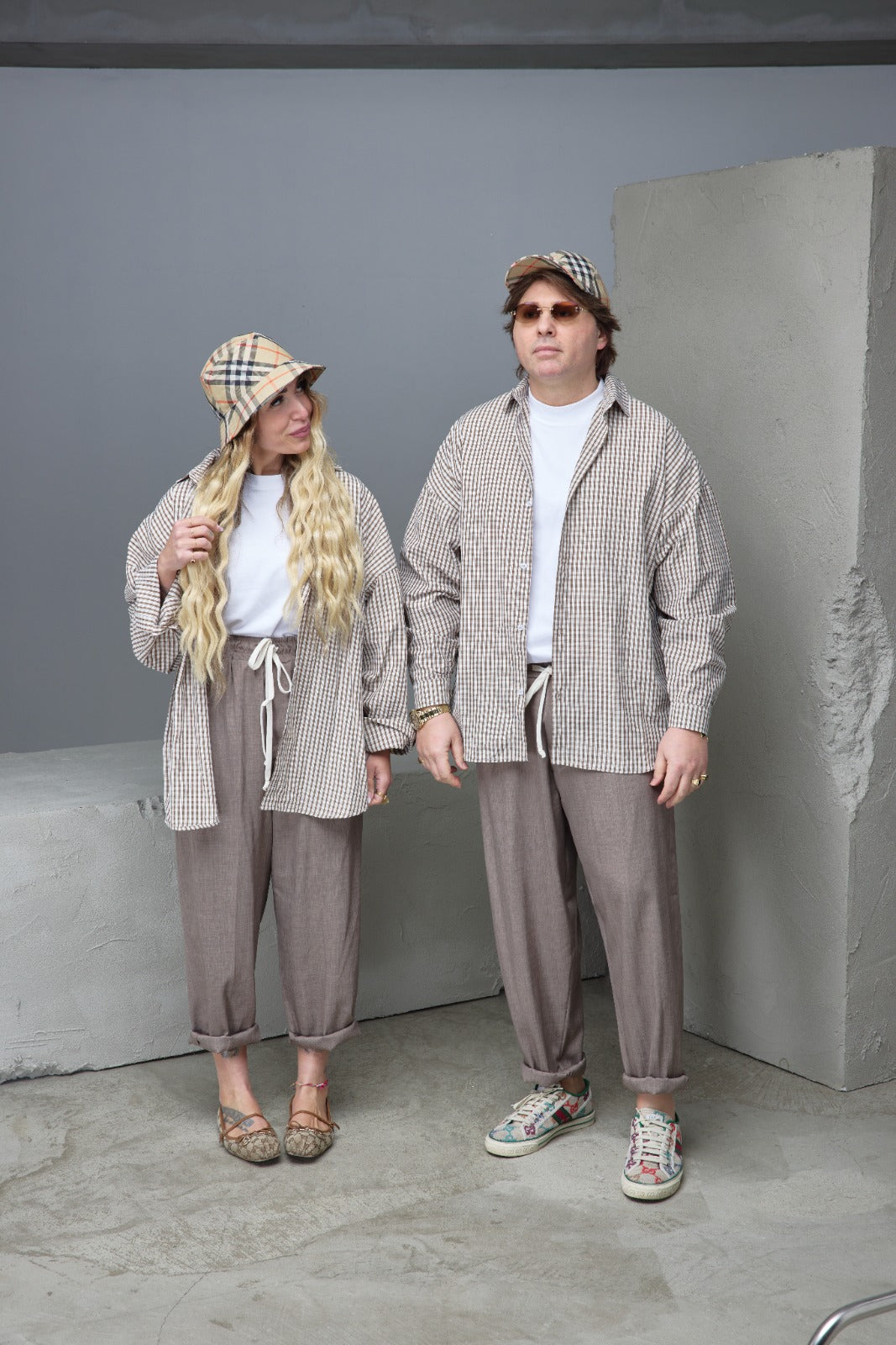 Camicia Quadretti Marrò Man ♥