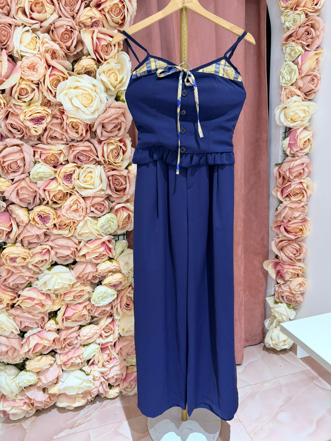 Coordinato blu e giallo SALDI