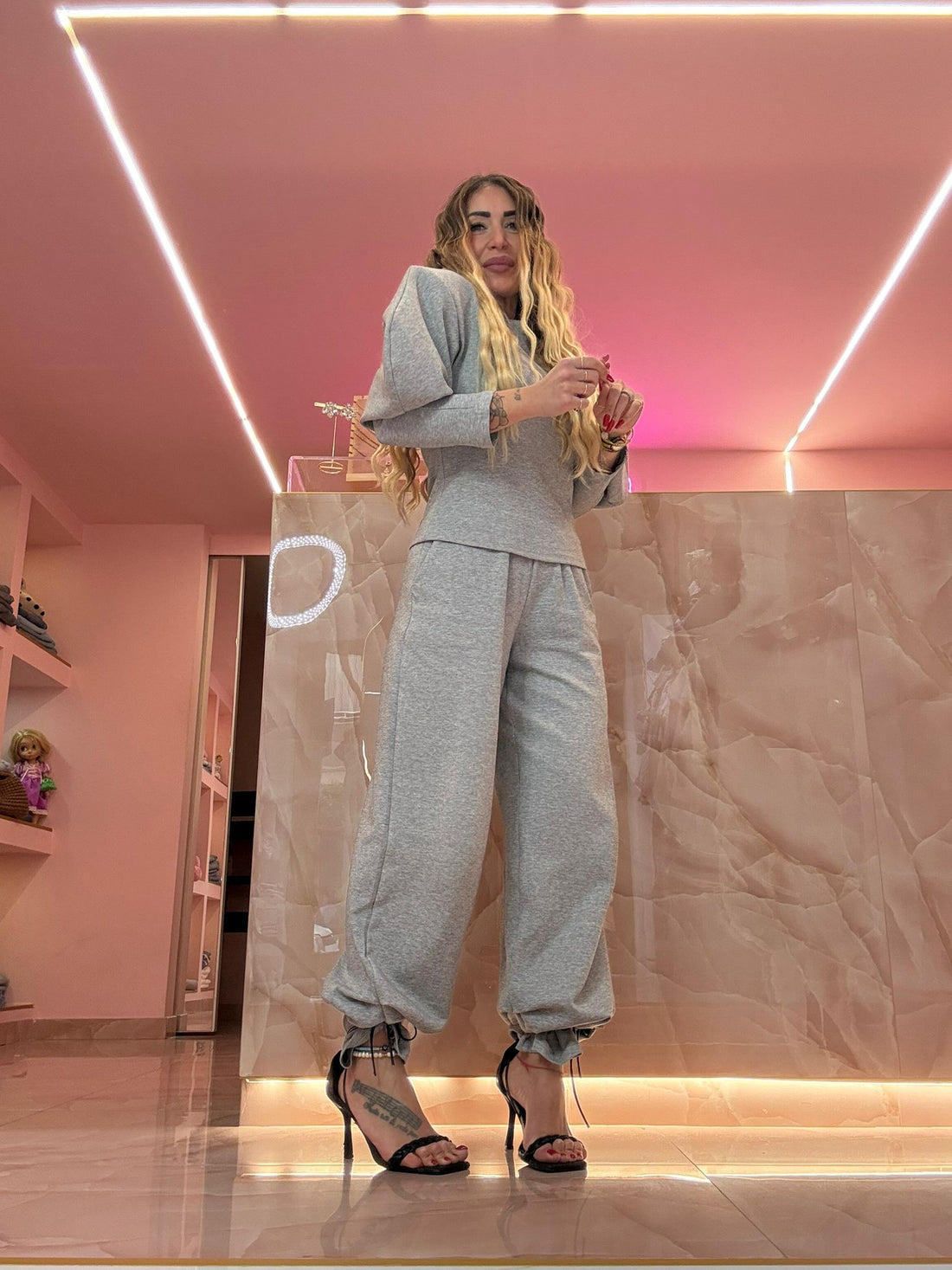 Coordinato Lulla Grigio ♥