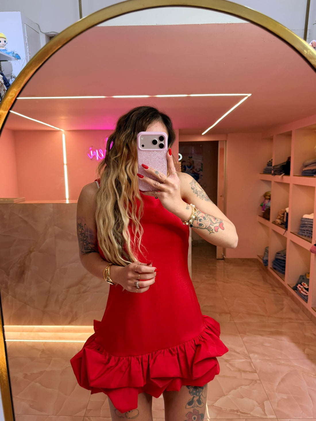 Salopette Troppo Santa Priscilla Red ♥