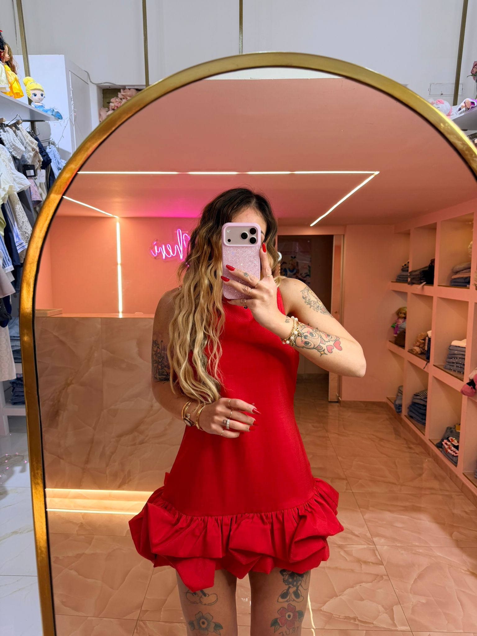 Salopette Troppo Santa Priscilla Red ♥