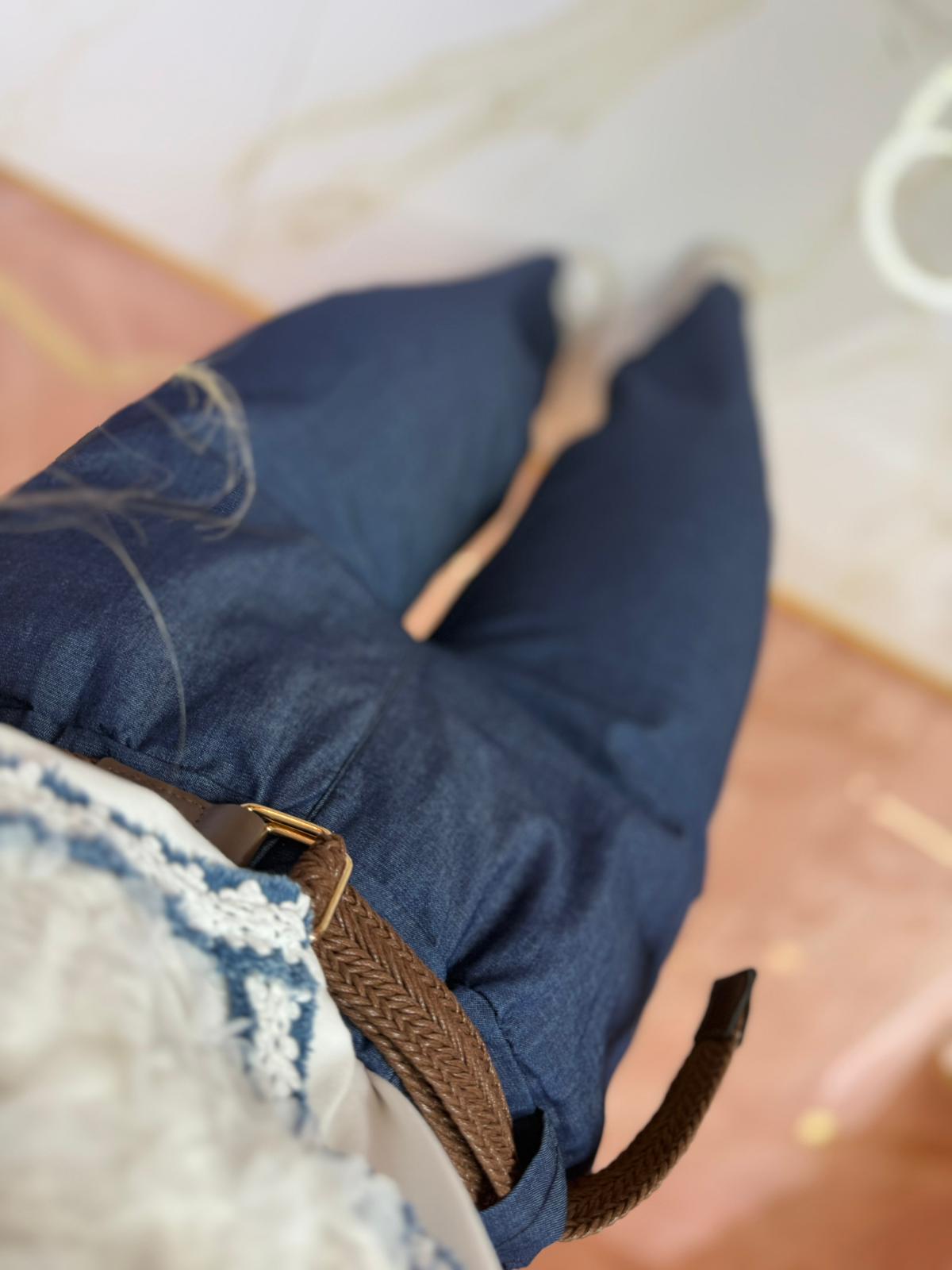 Pantaloni Finti Jeans Cinturino ♥