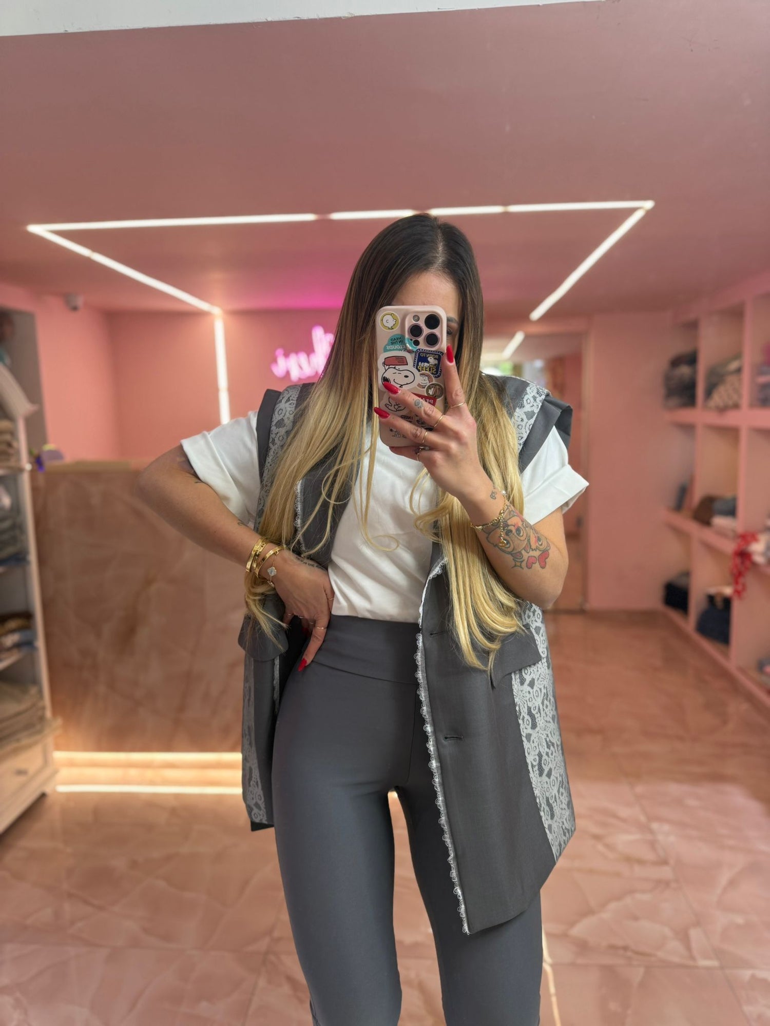 Legging Piedino Grigio ♡