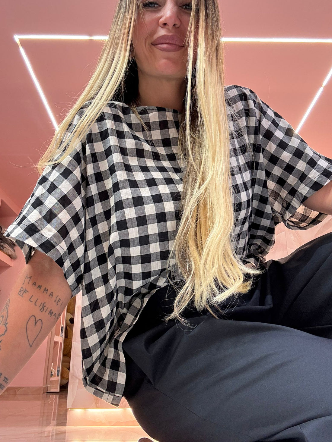 Camicia Quadretti Bella Lei ♥