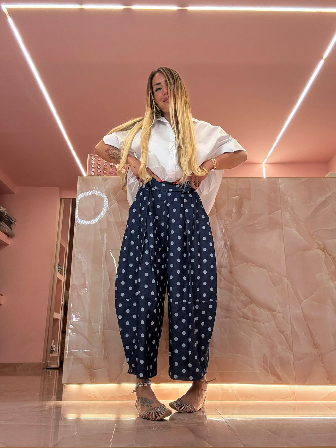 Il Finto Jeans Pois ♥