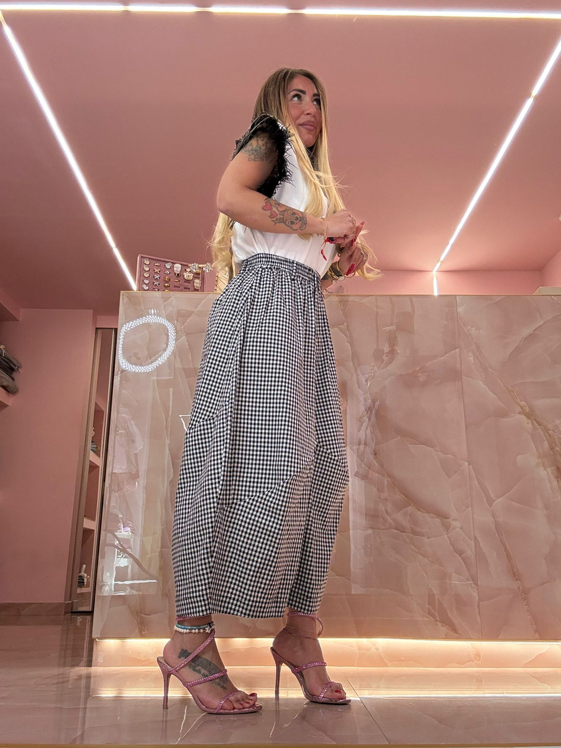 Pantalone Pic Nic Nero ♥