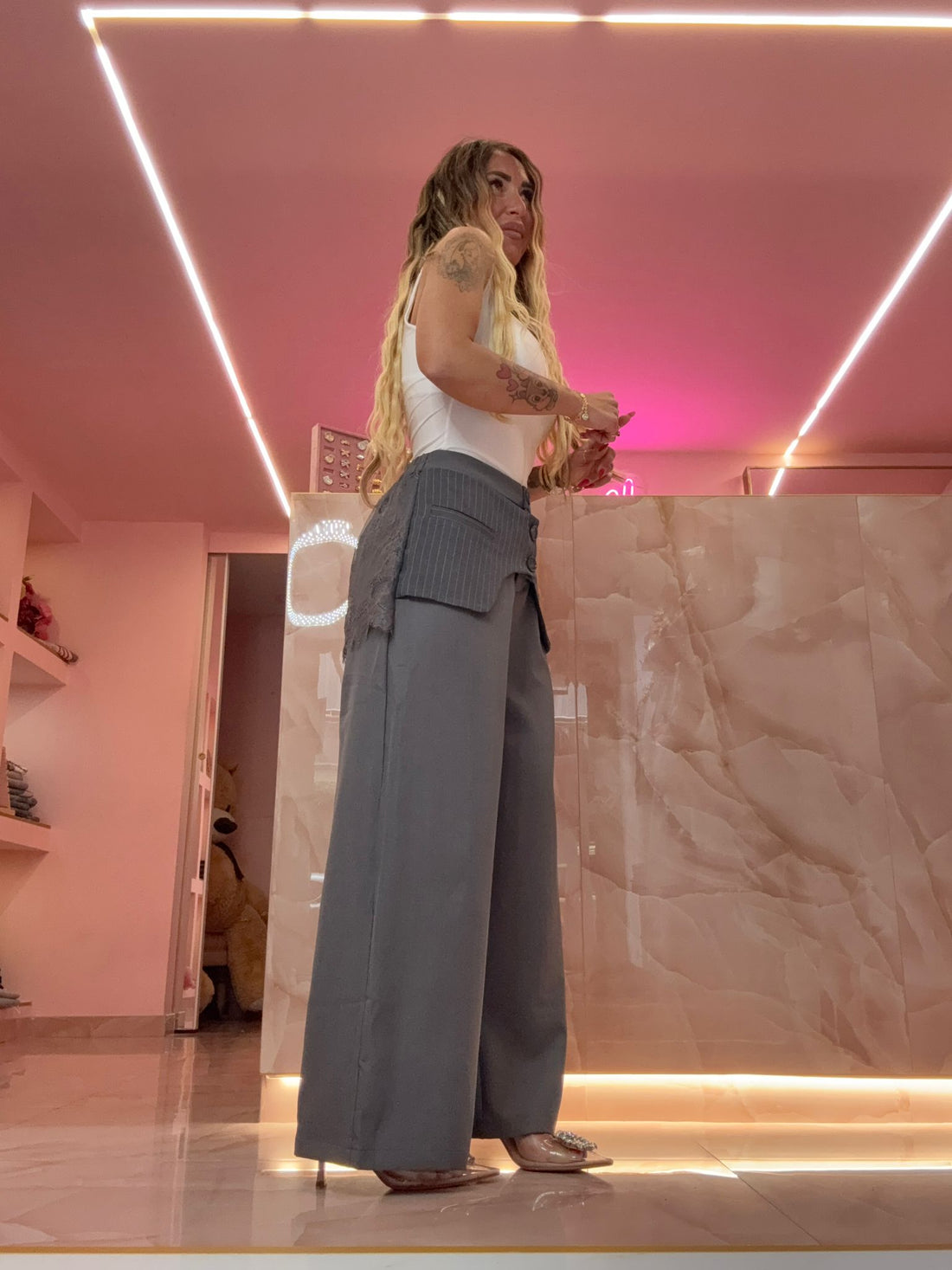 Il Pantalone Fantastico Assai Gessato ♥