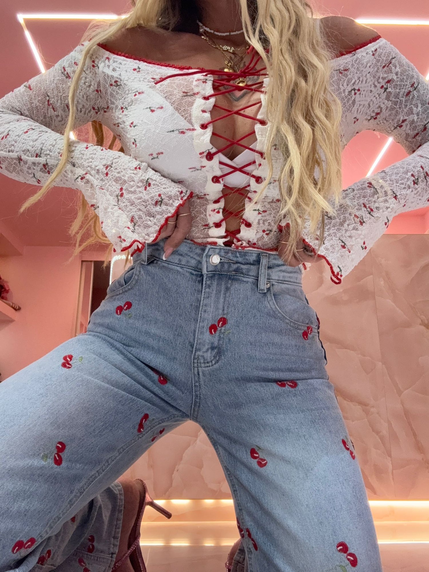 Jeans Ciliegine Da Spasso ♥