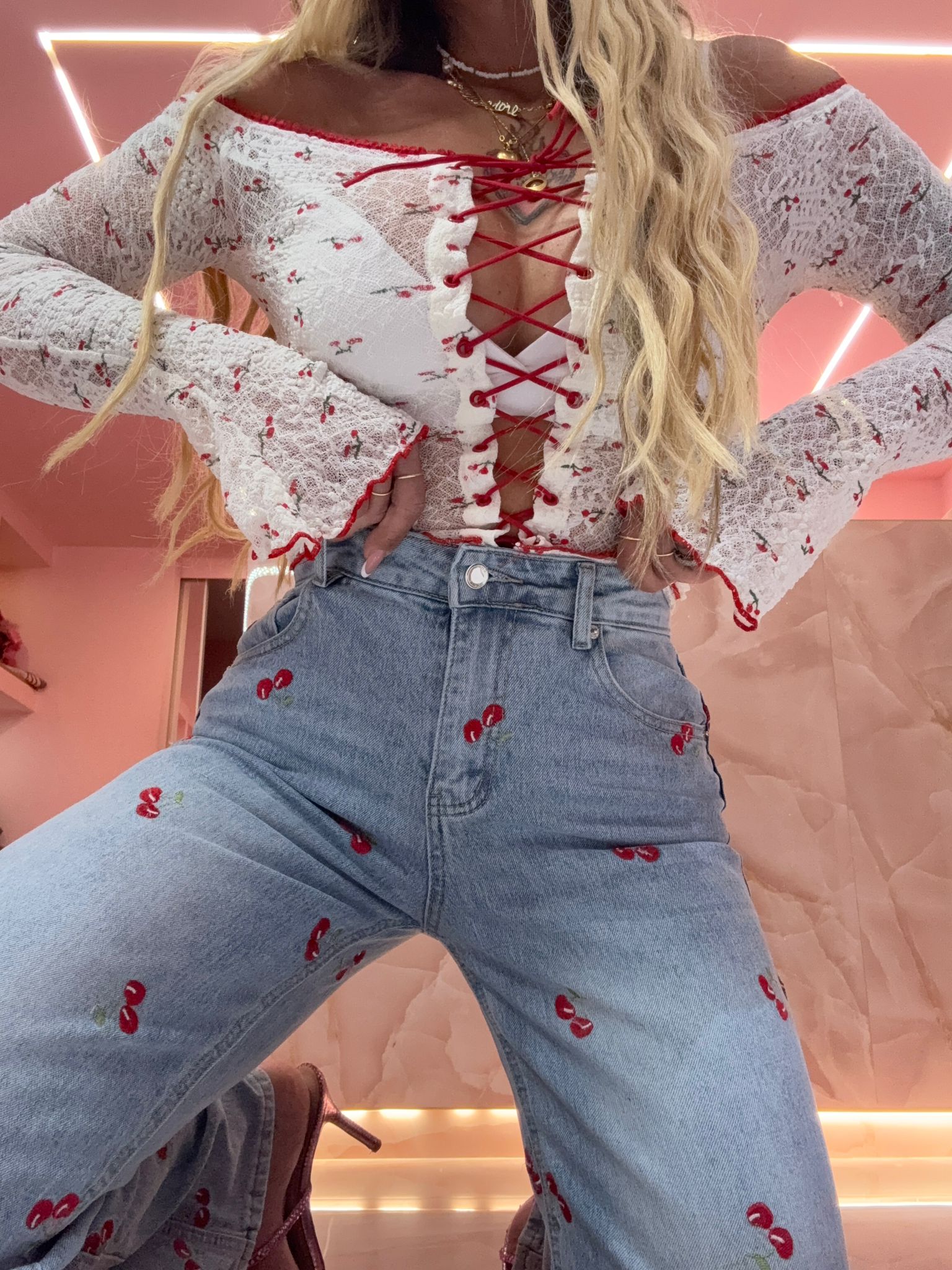 Jeans Ciliegine Da Spasso ♥
