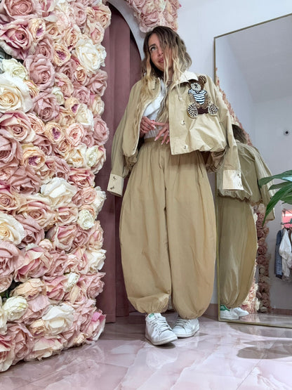 Pantalone Aladin Beige ★
