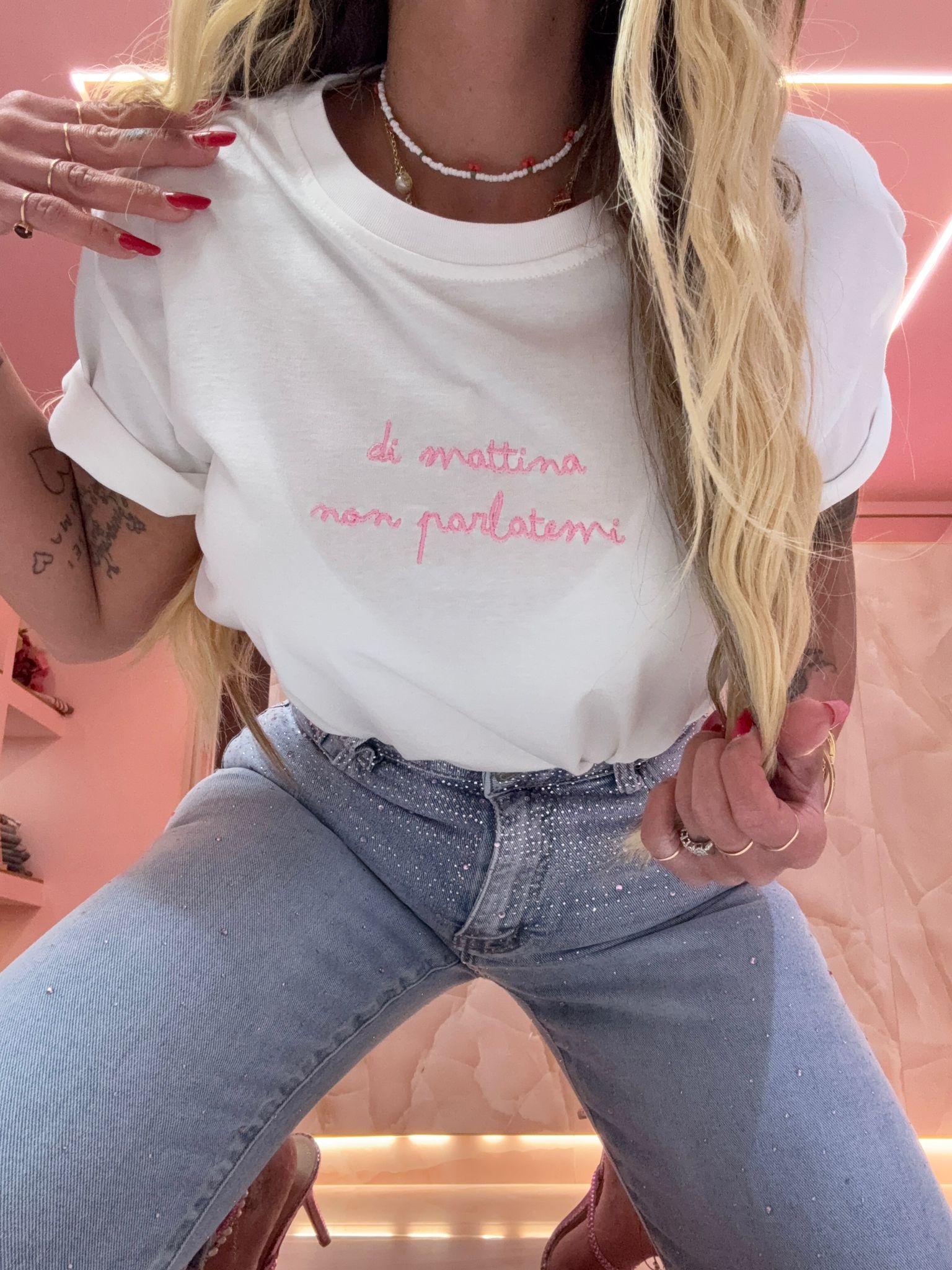 Shirt NON PARLATEMI ♥