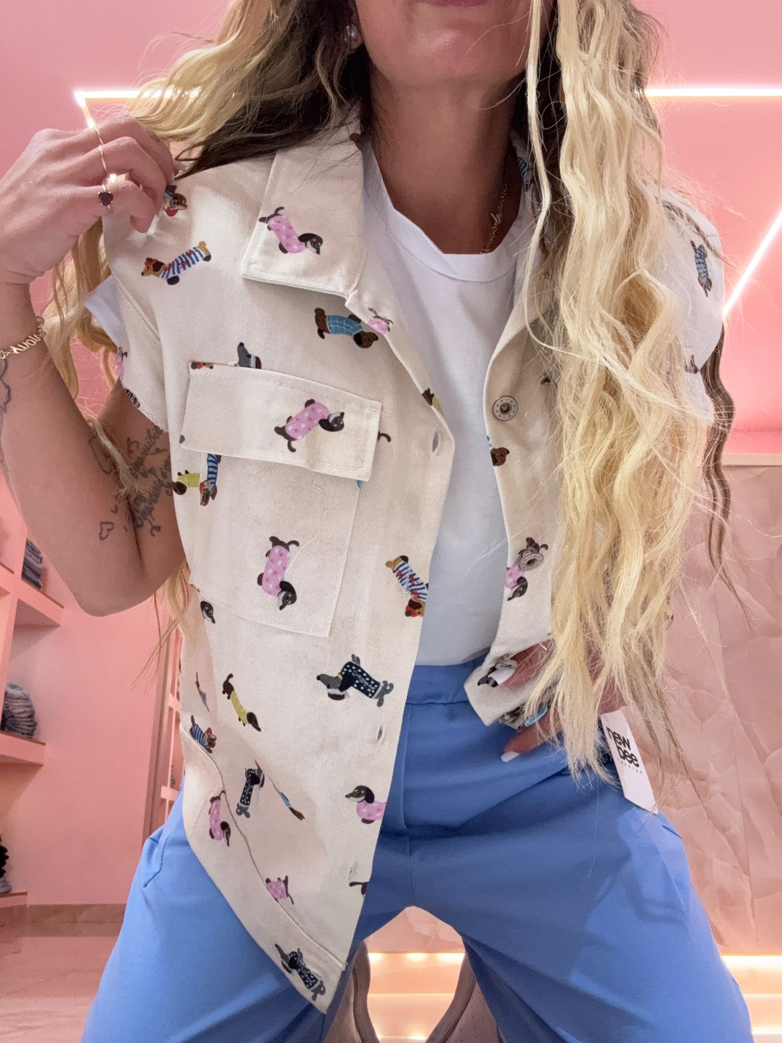 Gilet Bassotti Denim  ♥