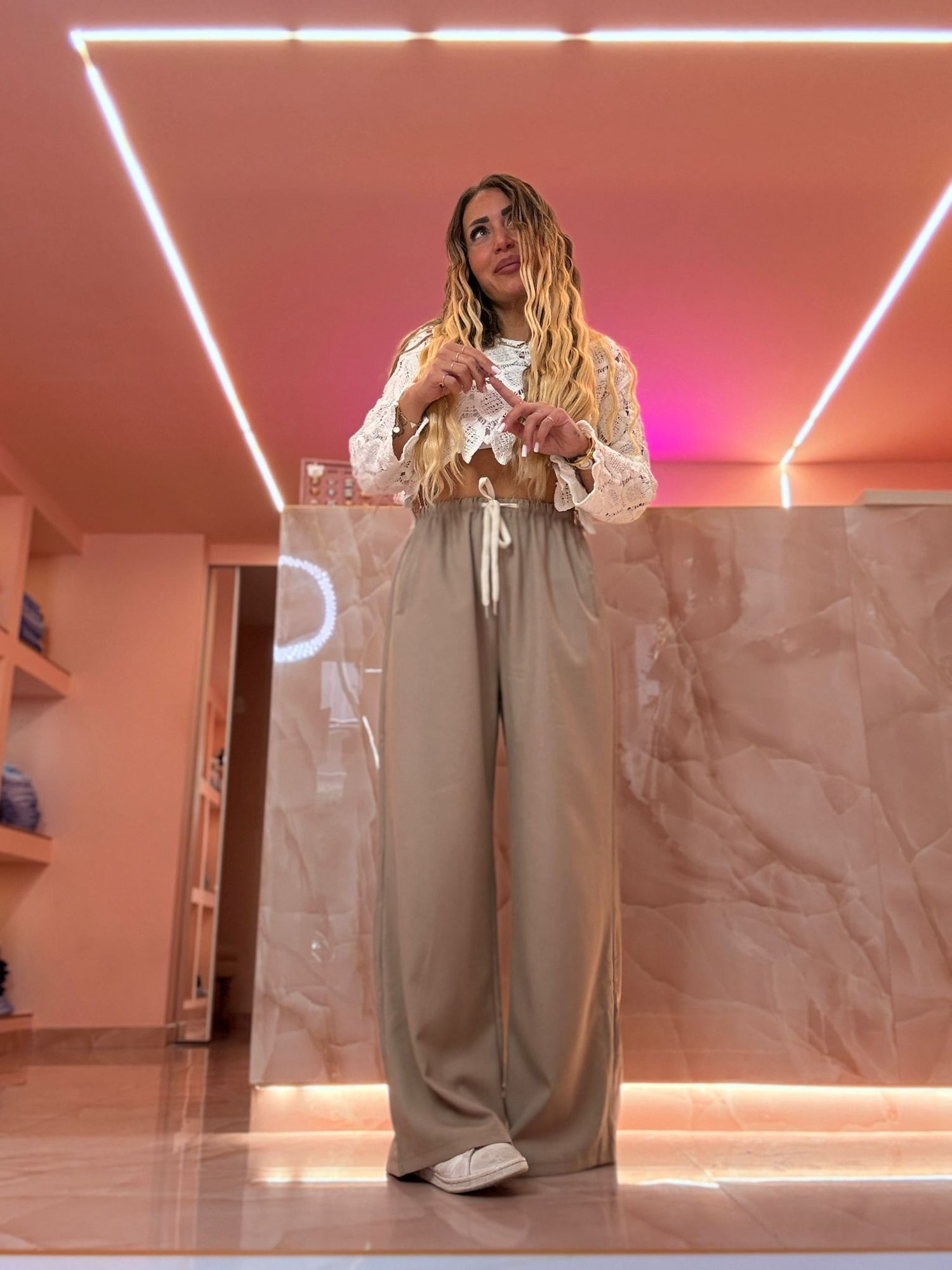 Pantalone LULU Biscotto ♥
