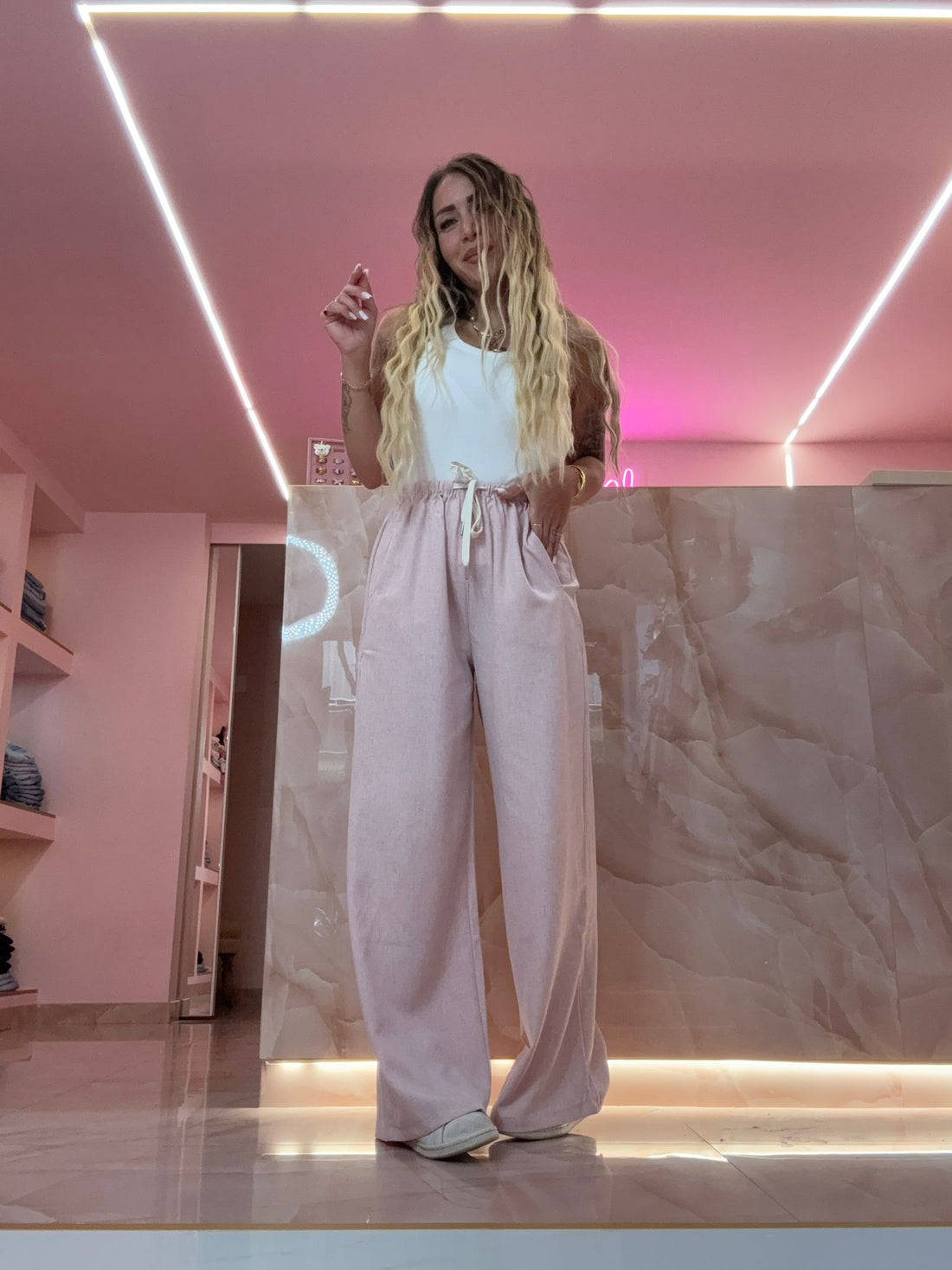 Pantalone LULU Cipria ♥