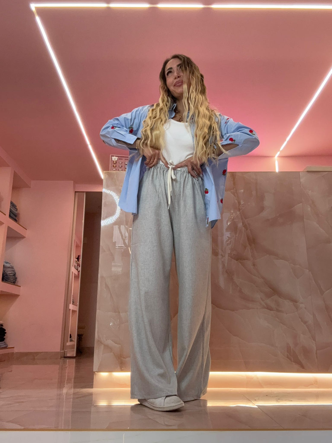 Pantalone LULU Grigio ♥