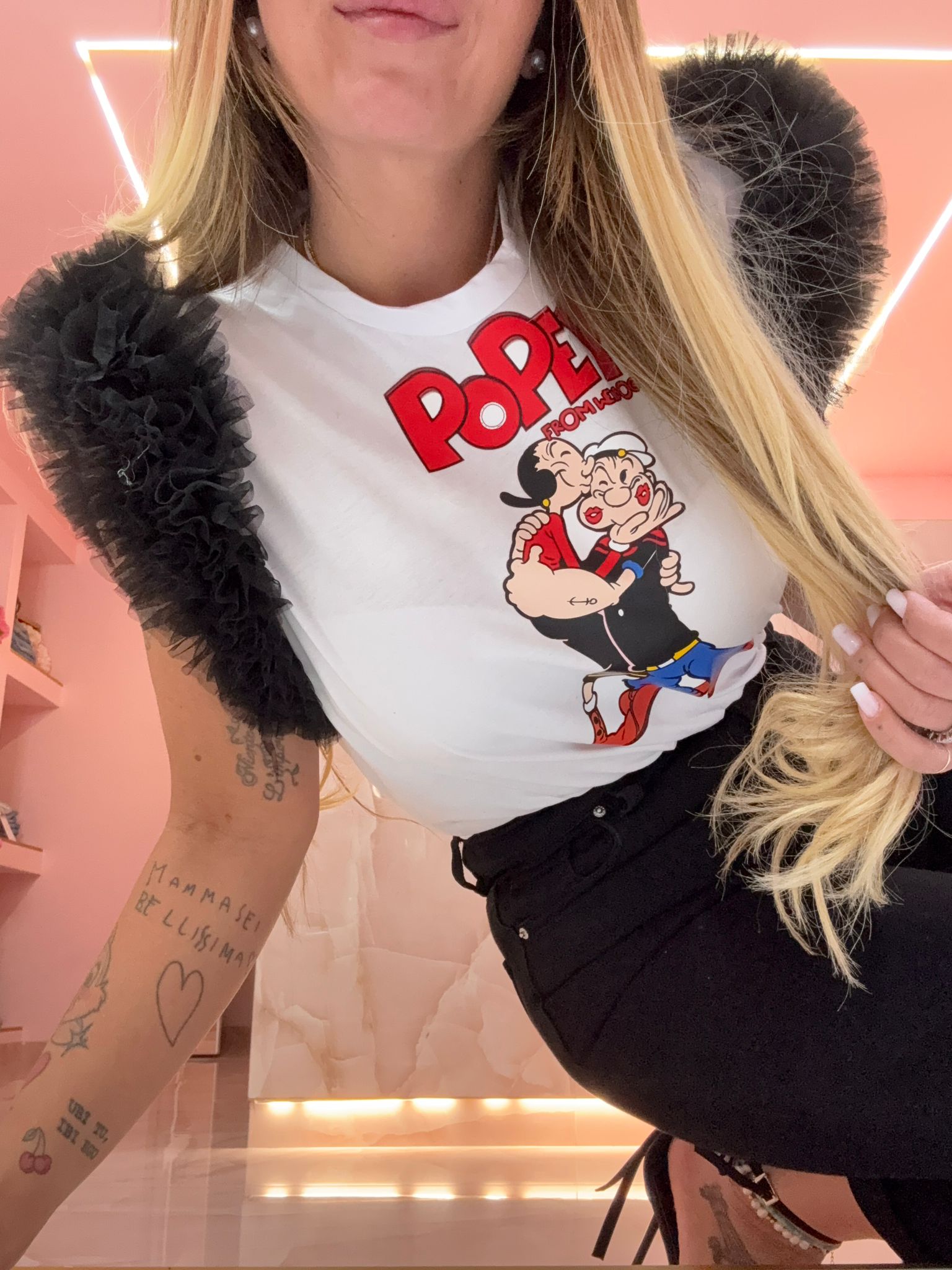 Shirt Braccio di Ferro Tulle Extra ♥