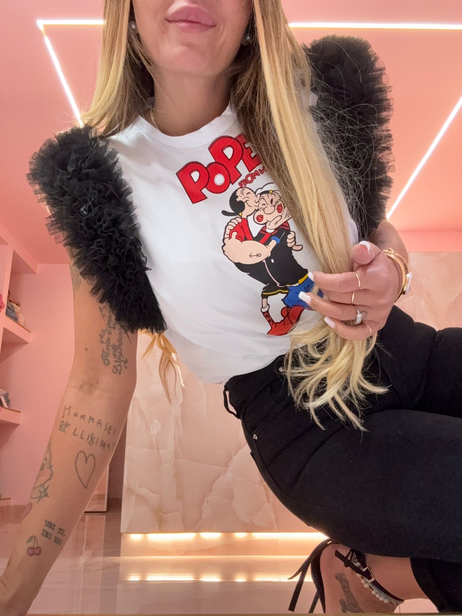 Shirt Braccio di Ferro Tulle Extra ♥