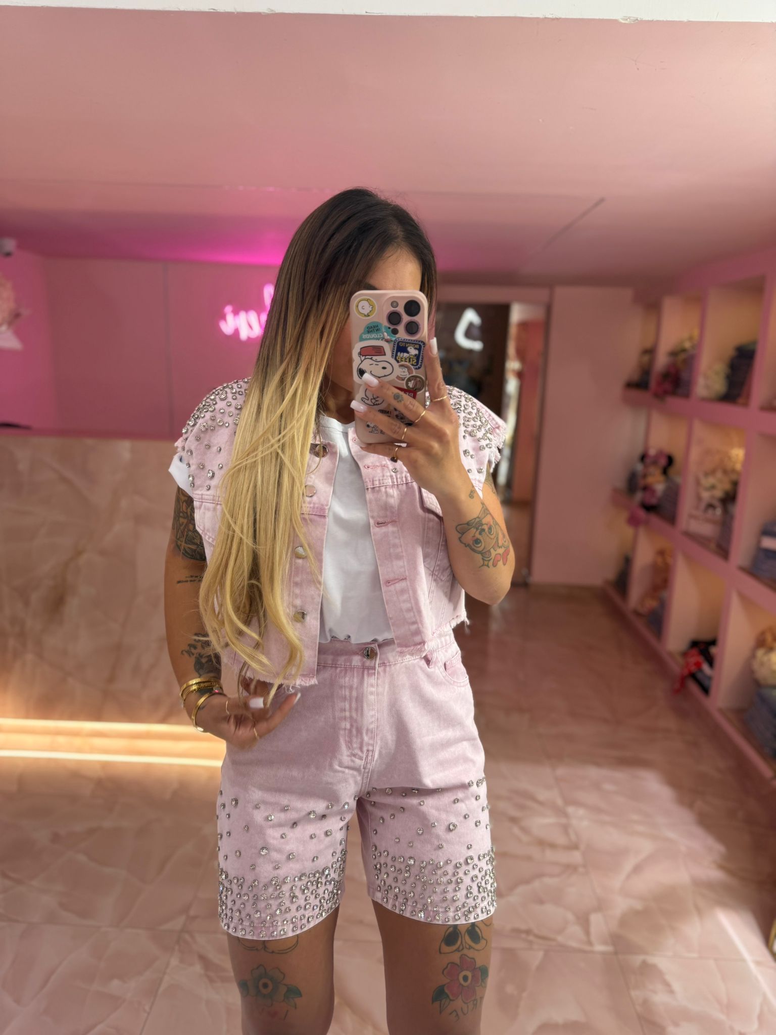 Coordinato GlitterGlam Rosa ♥