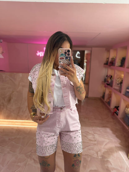 Coordinato GlitterGlam Rosa ♥