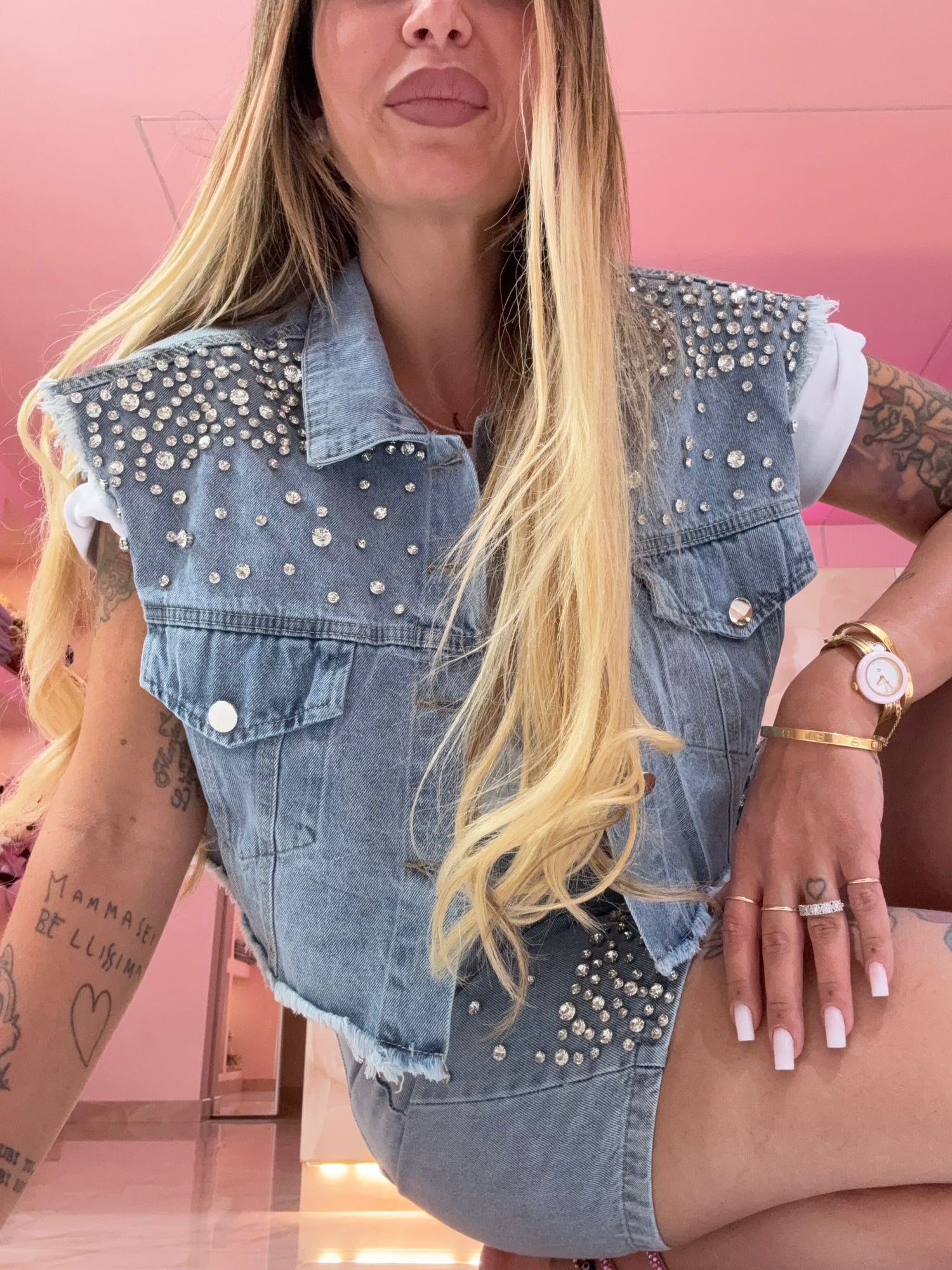 Coordinato GlitterGlam Denim ♥