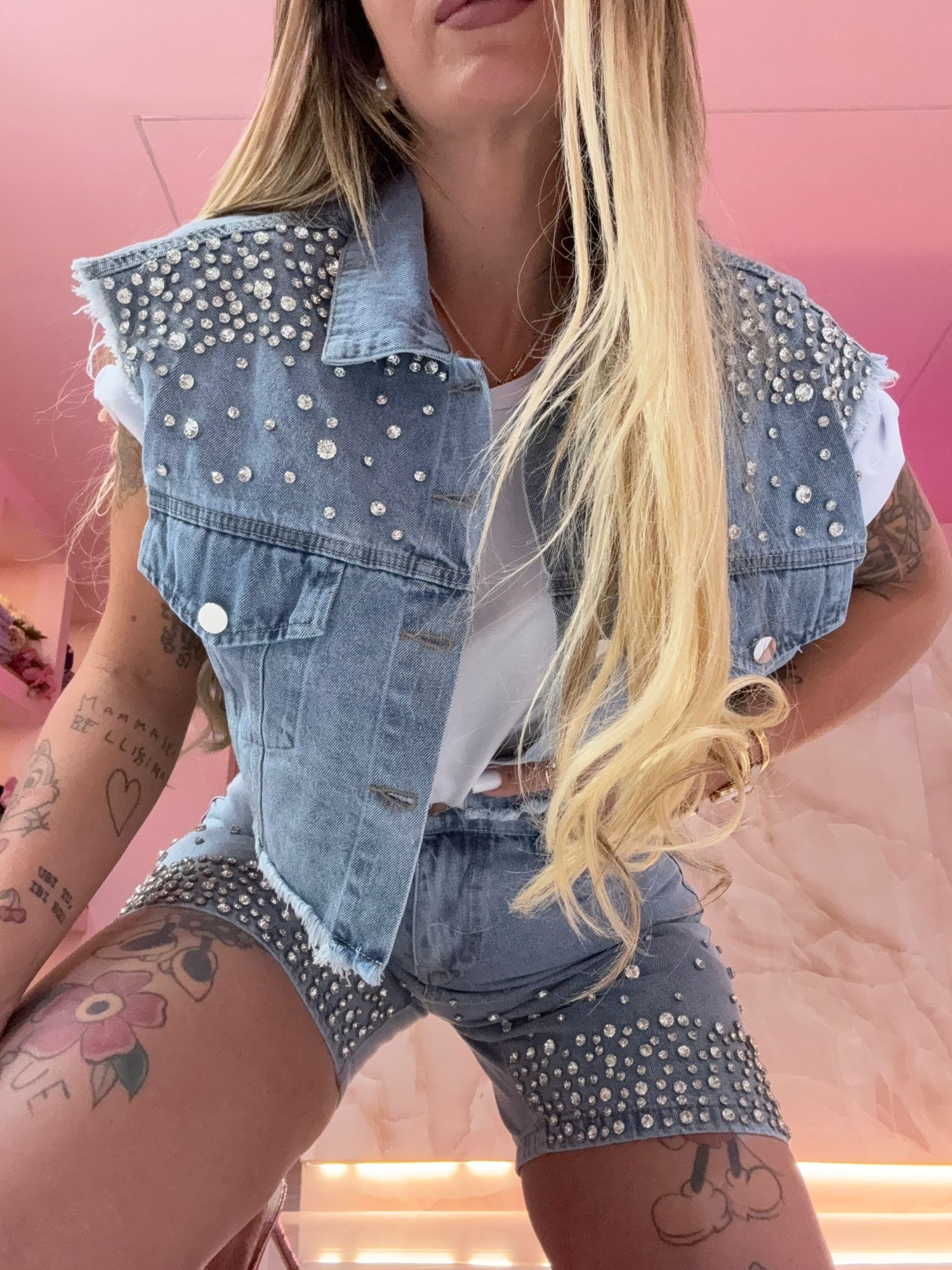 Coordinato GlitterGlam Denim ♥