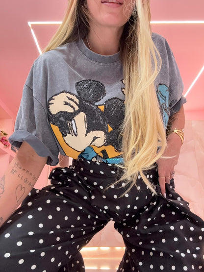 Shirt Glitter Mouse In Gamba  ♥
