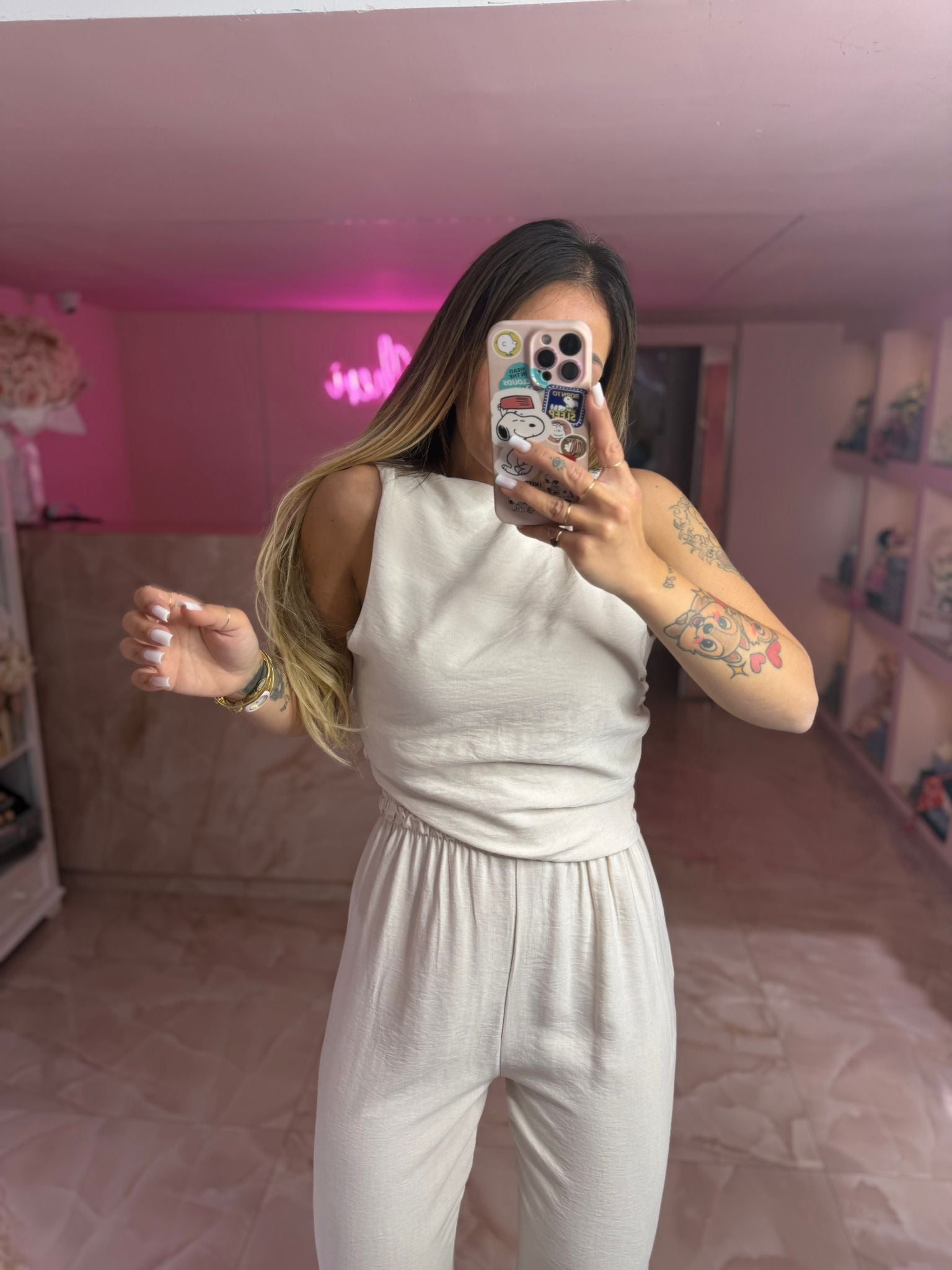 Coordinato LowCost Fiocchettiamo Beige ♥
