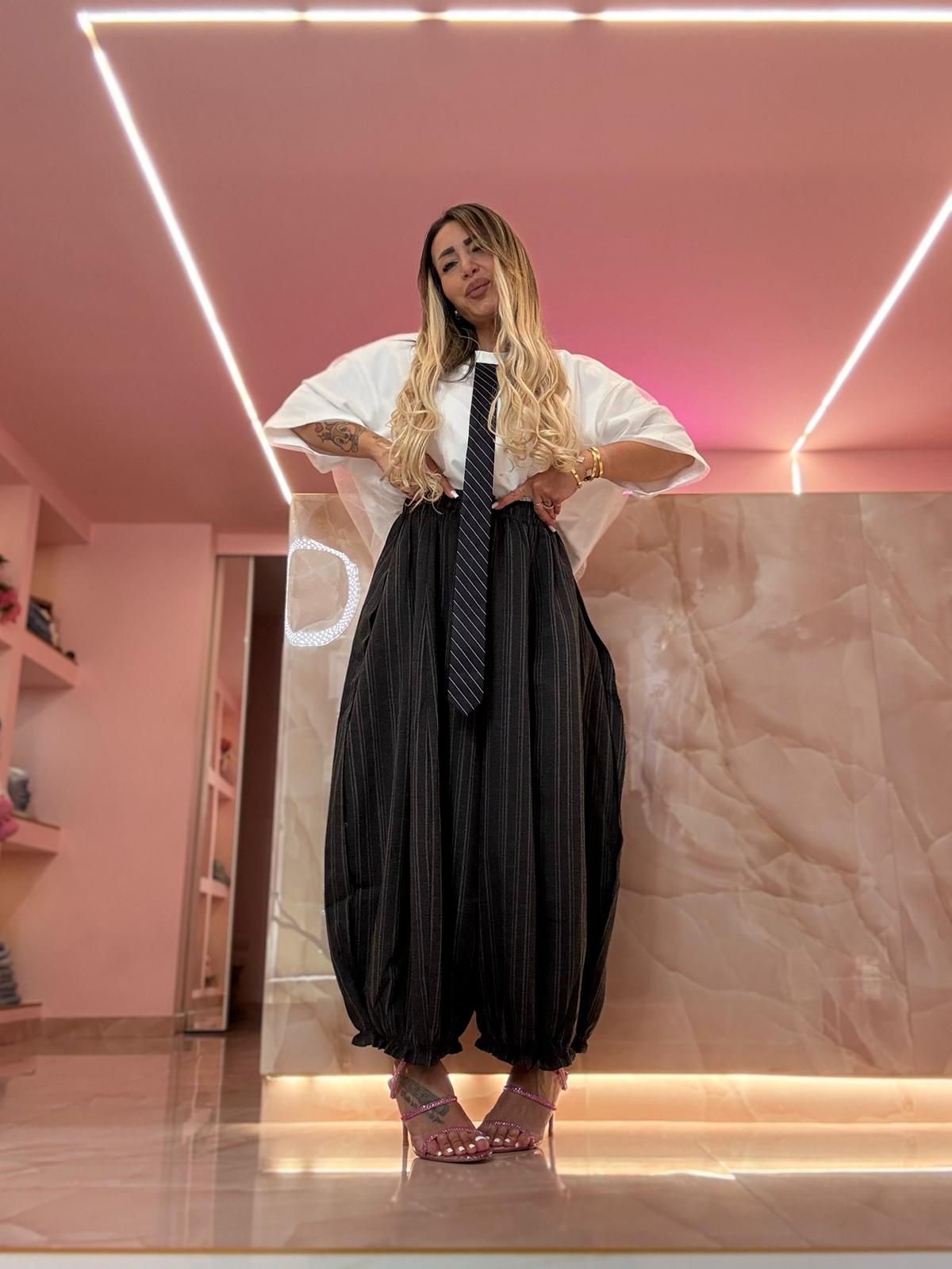 Maxi Shirt Tulle&amp;Cravatta  ♥